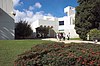 Fundació Joan Miró and entrance way gardens