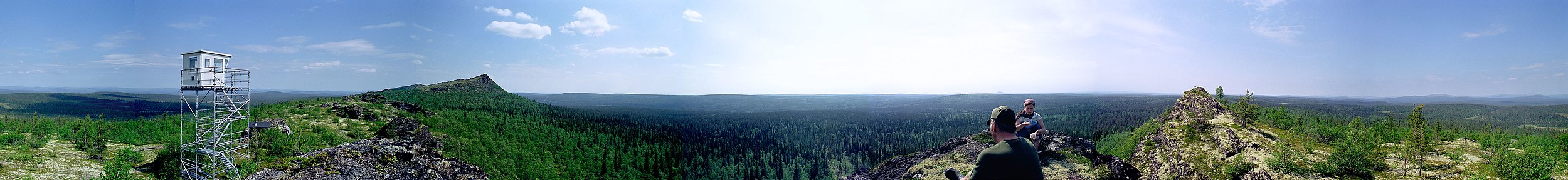 Корватунтури тӀера гоьрга панорама