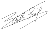 signature d'Édith Piaf