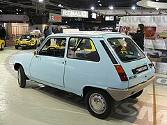 Une Renault 5 électrique.