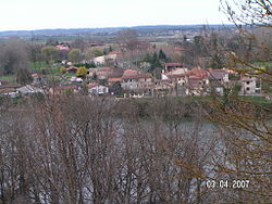 Skyline of Salles-sur-Garonne