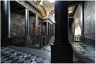 Aula van de Gentse universiteit, Volderstraat.