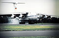 IL-76 transport from Tver Migalovo Airlift Base, Moscow touches down at Scott AFB