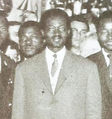 Abel Goumba circa 1960 overleden op 11 mei 2009