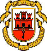 Logo des Gibraltarischen Fußballverbandes