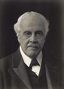 Former Conservative prime minister Arthur Balfour, 1921