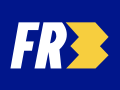 Ancien logo de FR3 du 22 décembre 1990 au 7 septembre 1992[33] réalisé par Publicis[34].