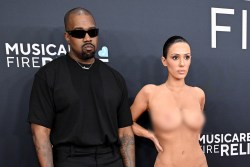 Kanye West, Bianca Censori Grammys Red Carpet Nude