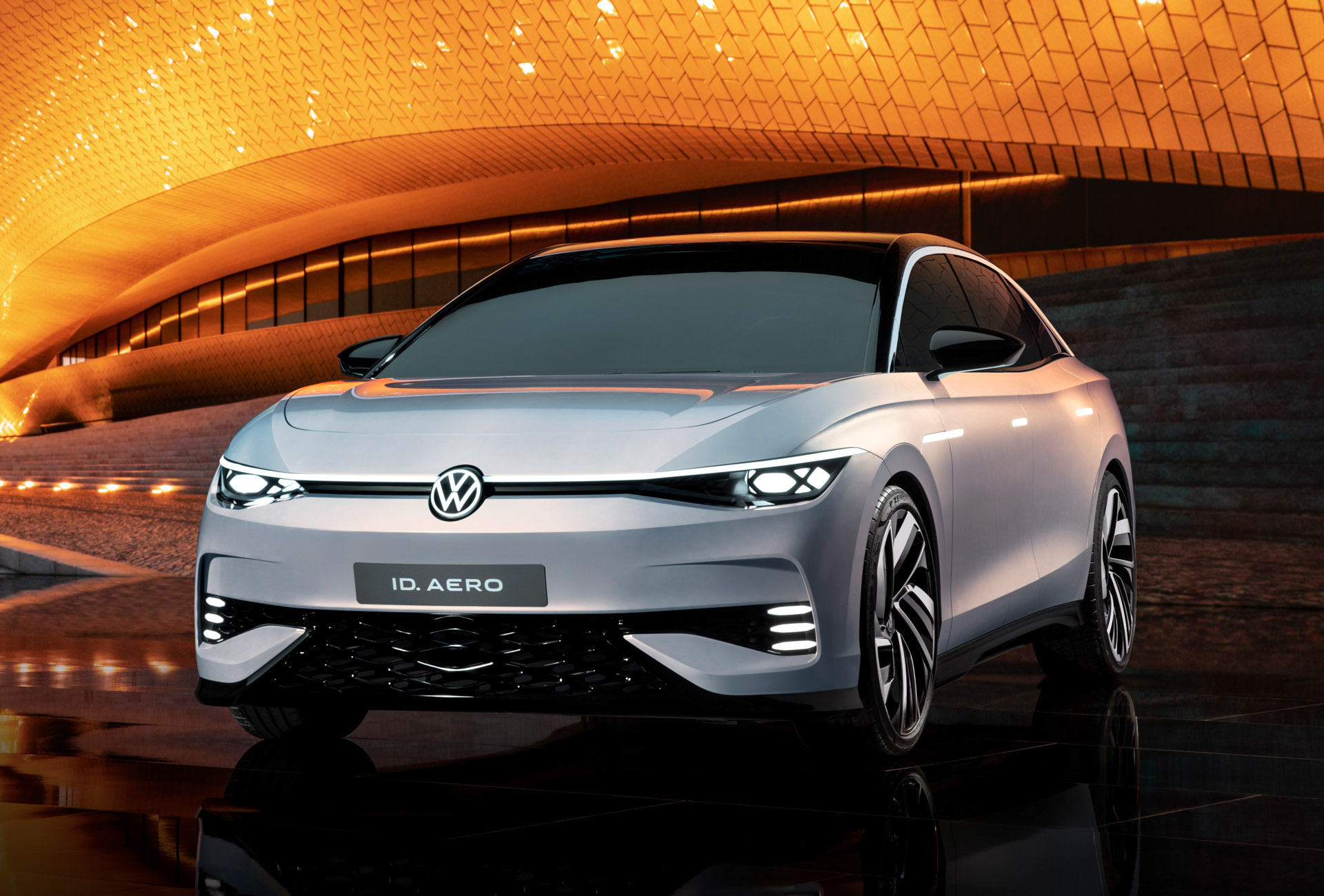 2023 Volkswagen ID. Aero Luxury Electric Sedan Concept Is VW’s Tesla Model 3, Has 385-Mile Range