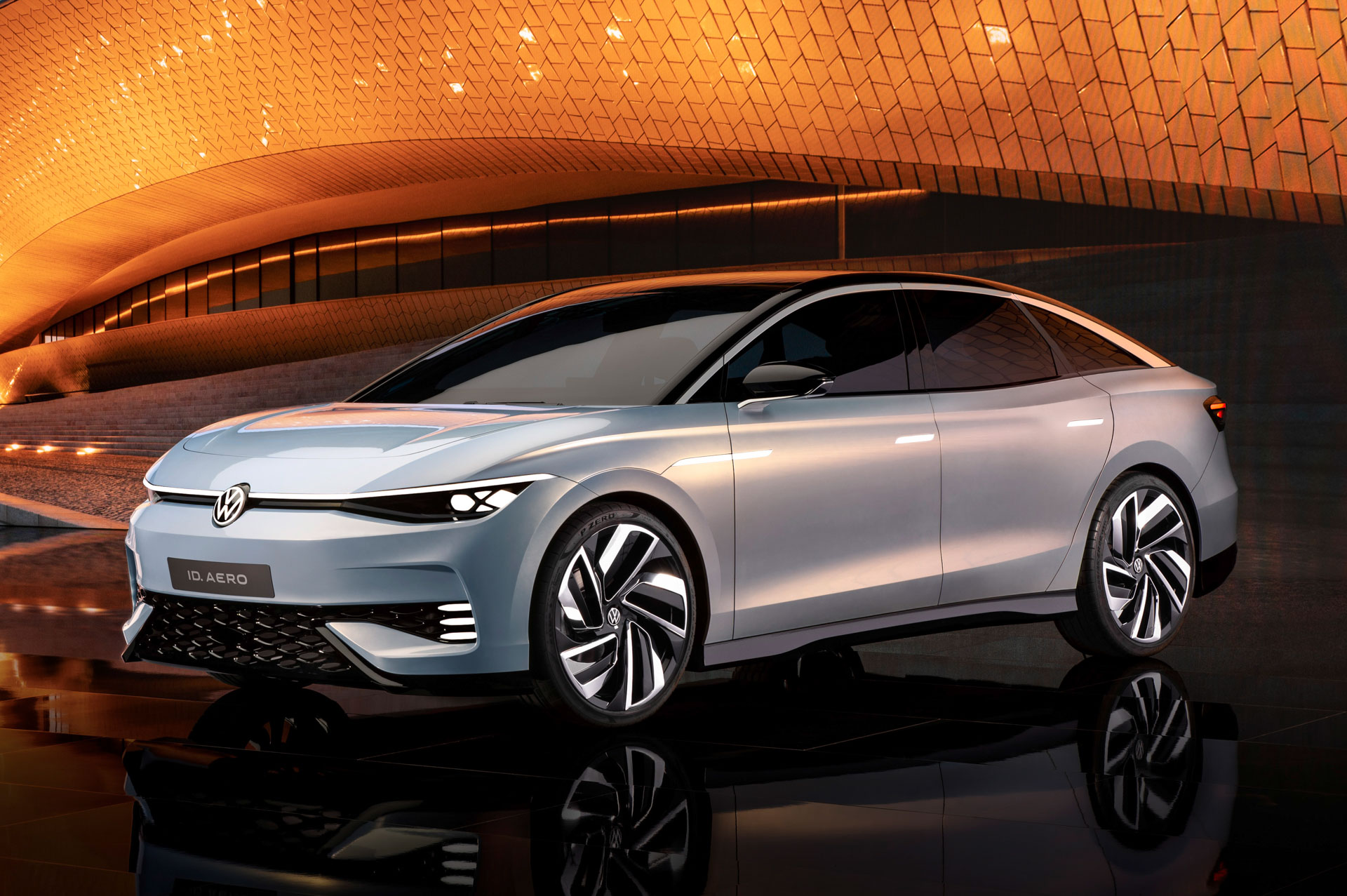 2023 Volkswagen ID. Aero Luxury Electric Sedan Concept Is VW’s Tesla Model 3, Has 385-Mile Range
