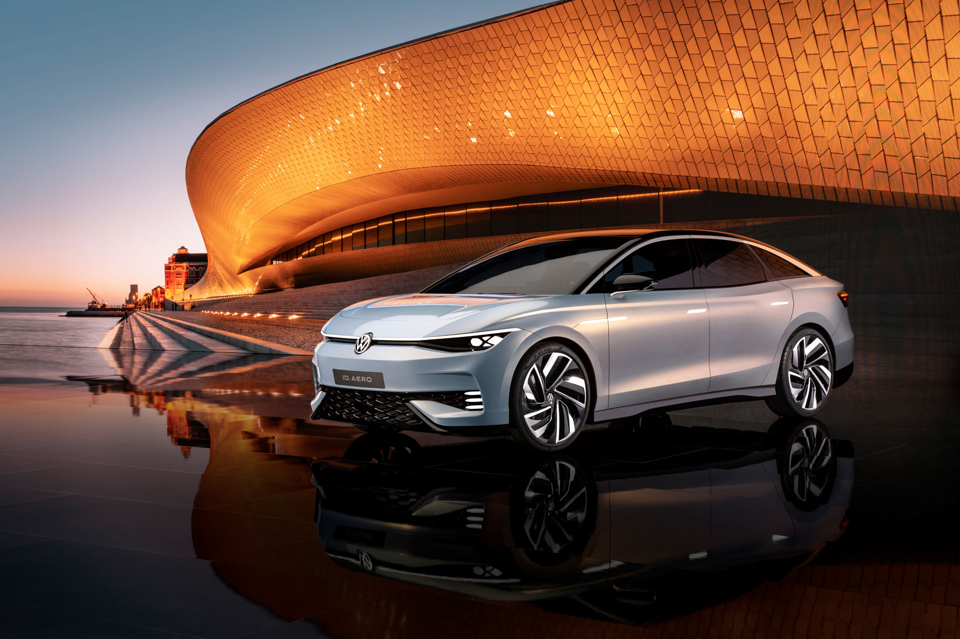 2023 Volkswagen ID. Aero Luxury Electric Sedan Concept Is VW’s Tesla Model 3, Has 385-Mile Range